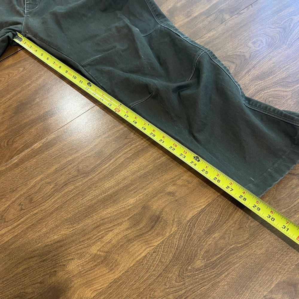 Kuhl Rydr Outdoor Pants Vintage Patina Dye Green Brown Men's Hiking Work 36 x 30 - Picture 12 of 15
